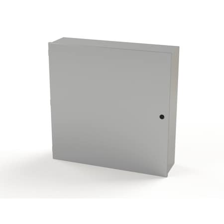 Saginaw Control & Engineering 1/4 Turn Latch Electrical Enclosures, 30 in H, 8 in D, 30 in W, NEMA 1, Carbon Steel SCE-30N3008LP